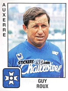 Sticker Guy Roux - FOOT 1989-1990 n. 10 - Panini