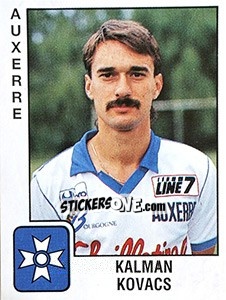 Cromo Kalman Kovacs - FOOT 1989-1990 - Panini