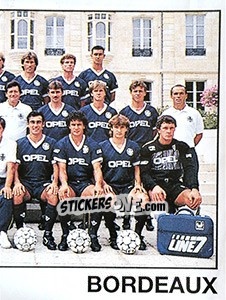 Sticker Equipe Partie B - FOOT 1989-1990 - Panini