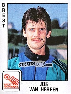 Sticker Jos Van Herpen - FOOT 1989-1990 - Panini