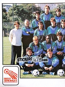 Sticker Equipe Partie A - FOOT 1989-1990 - Panini