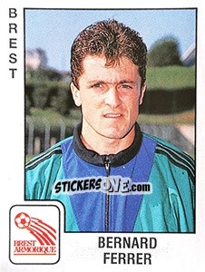 Figurina Bernard Ferrer - FOOT 1989-1990 - Panini