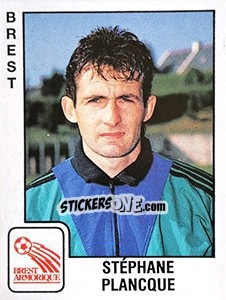 Cromo Stéphane Plancque - FOOT 1989-1990 - Panini