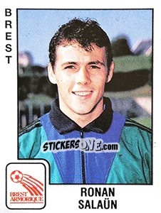 Sticker Ronan Salaün - FOOT 1989-1990 n. 54 - Panini