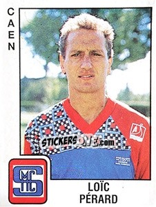 Figurina Loïc Pérard - FOOT 1989-1990 - Panini