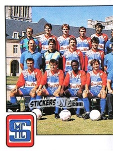Sticker Equipe Partie A - FOOT 1989-1990 n. 62 - Panini