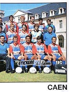 Cromo Equipe Partie B - FOOT 1989-1990 - Panini