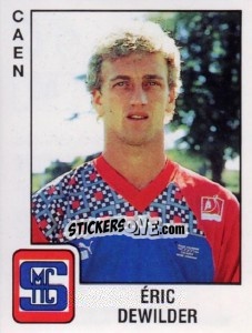 Sticker Eric Dewilder - FOOT 1989-1990 n. 65 - Panini