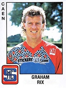 Sticker Graham Rix - FOOT 1989-1990 n. 67 - Panini