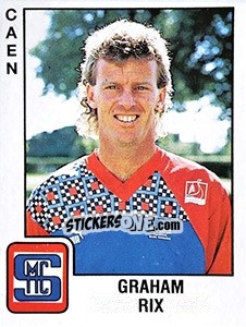 Figurina Graham Rix - FOOT 1989-1990 - Panini