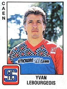 Sticker Yvan Lebourgeois - FOOT 1989-1990 - Panini