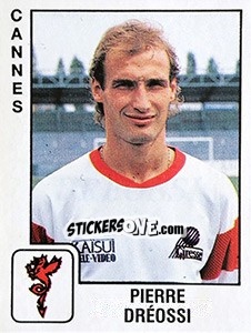 Cromo Pierre Dréossi - FOOT 1989-1990 n. 76 - Panini
