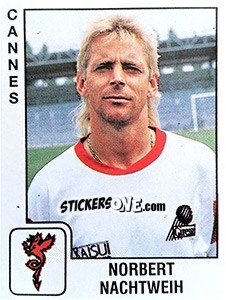 Cromo Norbert Nachtweih - FOOT 1989-1990 - Panini