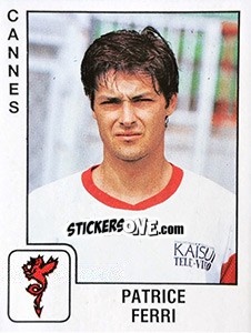 Figurina Patrice Ferri - FOOT 1989-1990 - Panini