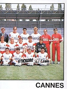 Sticker Equipe Partie B - FOOT 1989-1990 n. 81 - Panini