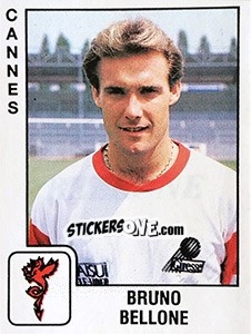 Sticker Bruno Bellone - FOOT 1989-1990 - Panini