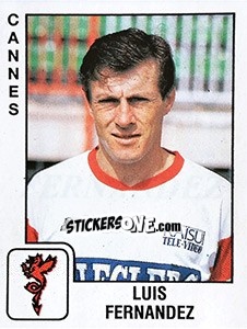 Sticker Luis Fernandez - FOOT 1989-1990 n. 89 - Panini