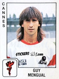 Sticker Guy Mengual - FOOT 1989-1990 - Panini