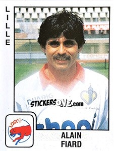 Figurina Alain Fiard - FOOT 1989-1990 - Panini