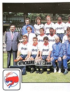 Sticker Equipe Partie A - FOOT 1989-1990 - Panini
