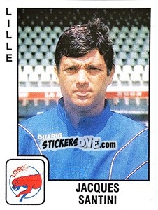 Sticker Jacques Santini - FOOT 1989-1990 n. 100 - Panini