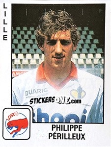 Sticker Philippe Périlleux - FOOT 1989-1990 n. 101 - Panini