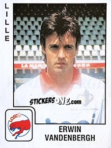 Figurina Erwin Vandenbergh - FOOT 1989-1990 n. 104 - Panini