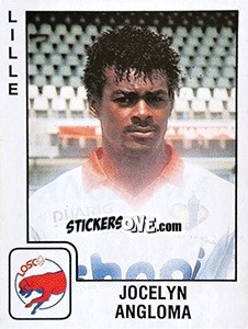 Sticker Jocelyn Angloma - FOOT 1989-1990 - Panini