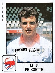 Figurina Eric Prissette - FOOT 1989-1990 n. 108 - Panini