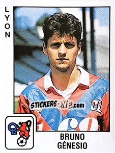 Sticker Bruno Génesio - FOOT 1989-1990 n. 120 - Panini