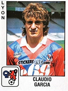 Cromo Claudio Garcia - FOOT 1989-1990 - Panini