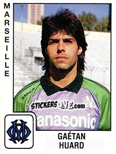 Figurina Gaétan Huard - FOOT 1989-1990 n. 128 - Panini