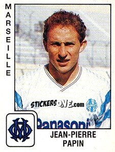 Sticker Jean Pierre Papin - FOOT 1989-1990 n. 140 - Panini