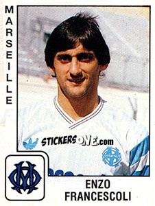 Sticker Enzo Francescoli - FOOT 1989-1990 n. 141 - Panini