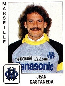 Cromo Jean Castaneda - FOOT 1989-1990 n. 142 - Panini