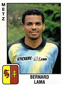 Cromo Bernard Lama - FOOT 1989-1990 - Panini