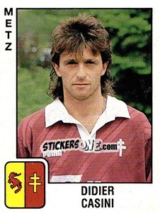 Sticker Didier Casini - FOOT 1989-1990 n. 147 - Panini