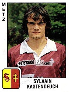 Sticker Sylvain Kastendeuch - FOOT 1989-1990 - Panini