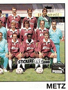 Cromo Equipe Partie B - FOOT 1989-1990 - Panini