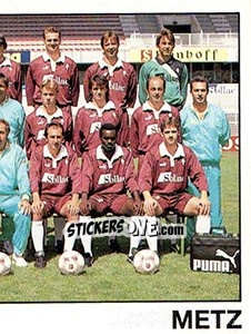 Sticker Equipe Partie B - FOOT 1989-1990 n. 153 - Panini