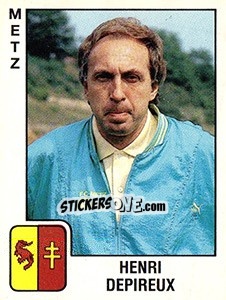 Figurina Henri Depireux - FOOT 1989-1990 - Panini