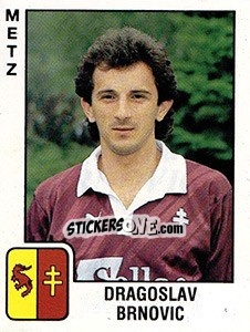 Sticker Dragoslav Brnovic - FOOT 1989-1990 n. 155 - Panini