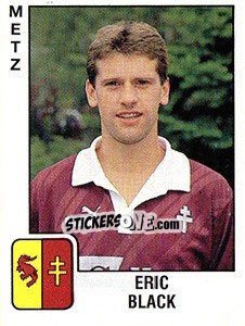 Figurina Eric Black - FOOT 1989-1990 - Panini