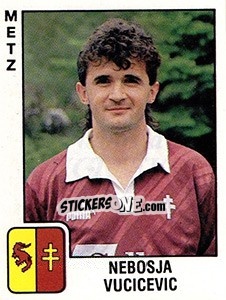 Sticker Nebosja Vucicevic - FOOT 1989-1990 n. 159 - Panini