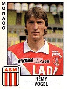 Cromo Rémy Vogel - FOOT 1989-1990 - Panini