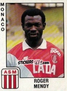 Sticker Roger Mendy - FOOT 1989-1990 n. 167 - Panini