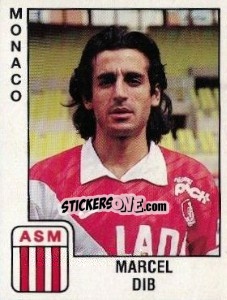 Figurina Marcel Dib - FOOT 1989-1990 n. 169 - Panini
