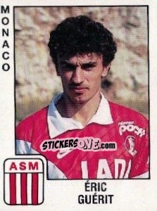 Sticker Eric Guérit - FOOT 1989-1990 - Panini