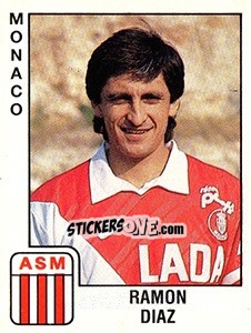 Sticker Ramon Diaz - FOOT 1989-1990 - Panini