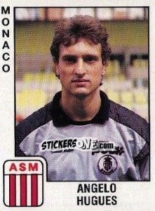 Sticker Angelo Hugues - FOOT 1989-1990 n. 178 - Panini